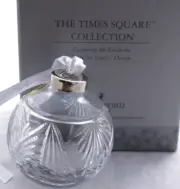 2004 WATERFORD Crystal Christmas BALL Ornament UNITY Times Square HOPE SERIES