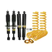 75mm + 50mm Lift Kit Absorbers King Coil Springs for Nissan Navara NP300 Coil