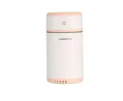 10 Colors Ultrasonic Air Humidifier Intelligent LED Purifier USB Humidifier-WHITE
