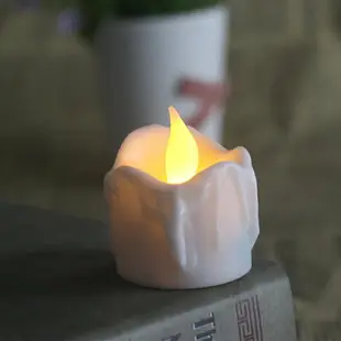 電子蠟燭/LED蠟燭 USB可充電電子蠟燭燈led仿真浪漫生日劇本密室大逃脫供佛小電蠟燭