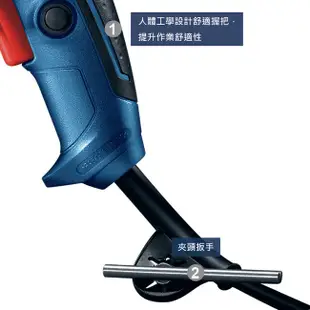 [特價]BOSCH 650W四分震動電鑽套裝組 GSB13RE