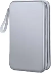 Estuche De Transporte Para Medios CD DVD Blu-Ray Con Capacidad Para 80 Unidades