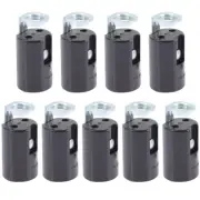 9 Pcs Candle Lamp Socket Candle Lamp Base Socket Ceiling Backdrop Light Cover