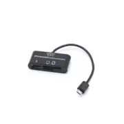 Multifunctional Memory Card Reader 3 IN 1 Micro-USB TF SD Card OTG Card Reader