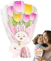 Mothers Day Cards for Mom - Mother's Day Flower Card Making Kits | Holiday Art Supplies for Home School Classroom Activity Use