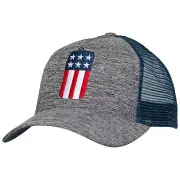 Miller Lite Patriotic Beer Can Trucker Snapback Hat Multi-Color