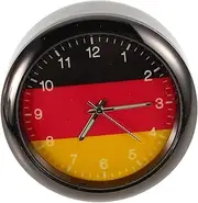 FELTECHELECTR Luminous Car Clock Quartz Dashboard Timepiece with Self Adhesive Backing for Easy Installation Nighttime Visibility and Elegant Decoration for Vehicles