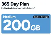Kogan Mobile Prepaid Voucher Code: MEDIUM (365 Days | 200GB)