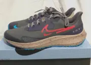 Nike Air Zoom Pegasus 39 Shield Sneaker Running Shoes DO7625 200 Men's Brown 14