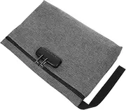KOMBIUDA Combination Lock Storage Bag Men's Clutch Bank Money Bag Locking Beach Bag Cash Security Waterproof