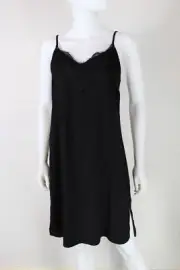Decjuba black Alison Lace Trim slip dress - NWT $100 - 10