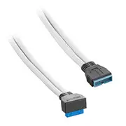 CableMod ModMesh 90 Deg. Internal USB 3.0 Ext. 50cm White