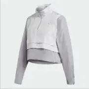 NWT Adidas Women’s Half Zip Cropped Track Jacket
