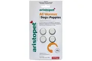 All Wormer Tablets for Dogs & Puppies 10kg - 4 Tabs (Aristopet)