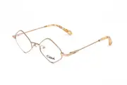 Eyewear Frames Chloè CE2158 780 ROSE GOLD 46/20/ WOMAN Pink Gold 46 mm