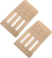 [LIFKOME] Bra Extensions 10pcs Women Elastic Bra Extender Buckles Bra Belt Buckle for Comfortable Fit and Adjustment