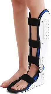 JUSHUMAOYI Walking Boot - Orthopedic Medical Walker Cast for Broken Toe Injuries, Sprained Ankles, Metatarsal Stress, Post-Op Support Left Foot Fracture Shoe Fits Men and Women