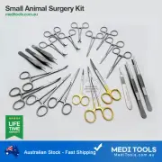 Small Animal Surgery Kit, Dog, Cat, Veterinary, Tools, Instruments, Premium