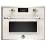 Bertazzoni 45cm Heritage Series Built - In Combi Steam Oven - Ivory