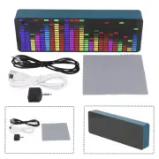 Sensual Music Spectrum Indicator VU Meter USB Power Supply Automatic Switching