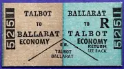 VR Ticket - TALBOT to BALLARAT Economy Return
