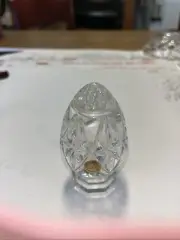 Bleikristall 24% Lead Crystal Glass Egg Paperweight Made In Germany