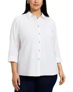 Foxcroft Plus Kelly Stretch Shirt