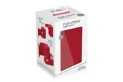 Ultimate Guard Flip n Tray 100+ XenoSkin Monocolor Red Deck Box
