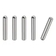 5x30mm Dowel Pins, 5pcs Round Head Flat Chamfered End Dowel Pin