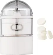 Tablet Cutter Pill Splitter - Portable Pill Splitter Organizer,Compact Travel Carrier Crusher, Box with Case Storage Compartment for Small or Large Pills