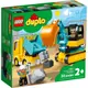 電積系樂高LEGO 10931 卡車&挖土機 -Duplo