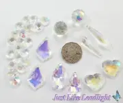 Set C 30pc Crystal suncatcher bead kit for prism suncatchers craft supplies
