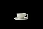 Oneida MO2783015DW Luzerne Moira Dusted White 6" Diameter Saucer - 2 Doz