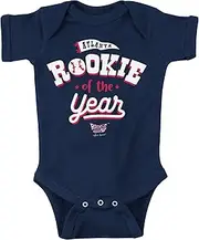 Atlanta Baseball Fans. Rookie of The Year Navy Onesie or Toddler Tee (NB-7T)
