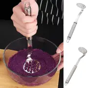 Stainless Steel Mashing Spoon Potato Masher Manual Mashed Potato Baby Food