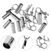 10 Sets Bell Button Hood Drawstring End Caps Cord Ends for Drawstrings