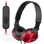 SONY MDR-ZX310AP 紅色 潮流五色 線控麥克風