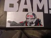Star Wars Bad Batch Decal Peeker Sticker Bam Geek Exclusive 6.75" x 2.75"