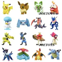 在飛比找蝦皮購物優惠-Pokemon 寶可夢 公仔 新葉喵 呆火鱷 潤水鴨 甲賀忍