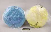 Lot of 2 Lock + Lock 8 Piece Nesting Bowl Sets Blue & Yellow Storage Containers