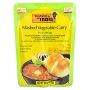 Kitchens of India, Pav Bhaji, Mashed Vegetable Curry, Medium, 10 oz (285 g)