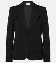 [The Row] The Row Dru wool suit jacket AU 4 black