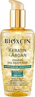 Bioxcin Keratin & Argan Repair Hair Care Oil 150 ml - Worn and Damaged Hair