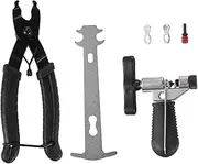 WHAMVOX Bike Chain Removal Tool Kit Link Plier for Quick Disconnects Professional Chain Checker Repair Tool Handy for Bike Maintenance and Household Repairs and Delinker Random Color
