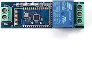 Bluetooth Relay Module, 12V Mobile Phone Remote Control Switch with Indicator Light Compatible with Android System