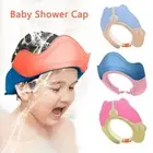Shield Visor Hat Baby Shower Cap Hair Washing Guard Waterproof Bath Caps