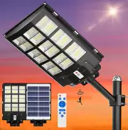 SL-3600W Solar Street Lights Outdoor, 360000LM Commercial Parking Lot Light Dusk