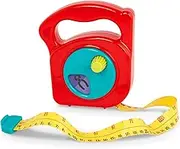 Battat – Toy Measuring Tape – Working Reel & Easy-Hold Handle – Tool Discovery Carousel – Metric & Imperial Units – 2 Years + – Big Tape Measure