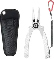 Fishing Pliers, Multi-Function Fishing Pliers Hook Remover Split Ring,Fly Fishing Tools Set,Ice Fishing,Fishing Gear,Fishing Gifts for Men