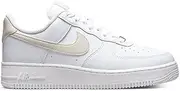 [Nike] Unisex Air Force 1 07 Next Nature Leather White Light Orewood Brown Trainers 9 W / 7.5 M US